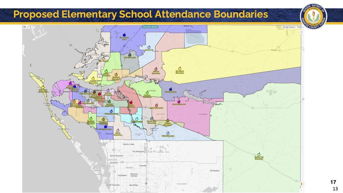 The School District of Manatee County is set to update attendance zones for students throughout the county. Here is the proposed plan for elementary school redistricting.