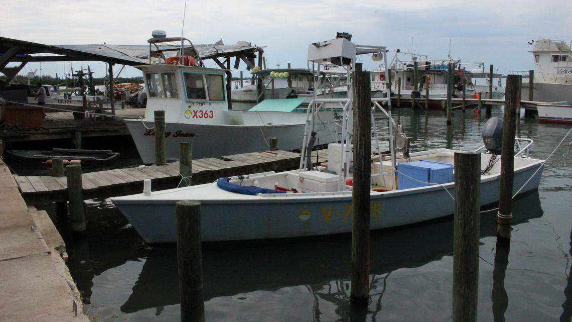 Some crabbers left their boats tied up the last day of stone crab season rather than chasing a diminishing supply .