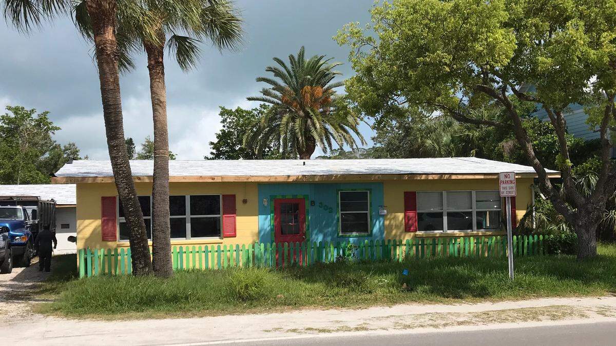Colleen and Scott Geller are renovating a former pre-school into a restaurant with indoor and outdoor seating at 302 Pine Ave.