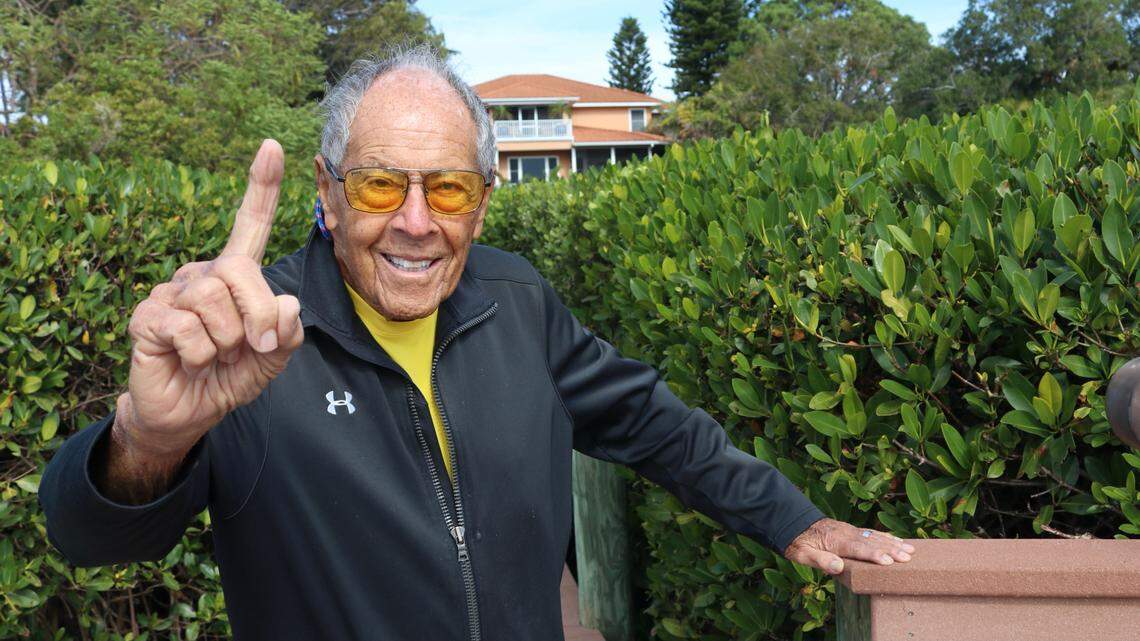 01/07/2021--As he nears 90, Nick Bollettieri and his wife, Cindi, have their house on the market to move closer to IMG Academy. He has a new book on the way and is stepping up his program to bring tennis to the inner city.