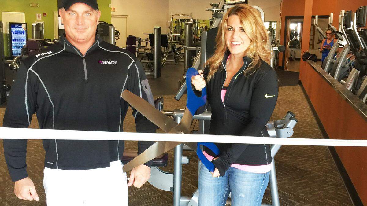 A ribbon cutting was held for Anytime Fitness, 4320 S.R. 64 E., Bradenton. The company offers a wide variety of cardio and strength training, personal training, free weight equipment, and tanning in a convenient, affordable and safe facility. For more information, call 941-746-5191 or anytimefitness.com. 
 Do you have a ribbon cutting you'd like to submit? Send them to Angie Monroe at amonroe@bradenton.com. 
 Photo courtesy of Manatee Chamber of Commerce.