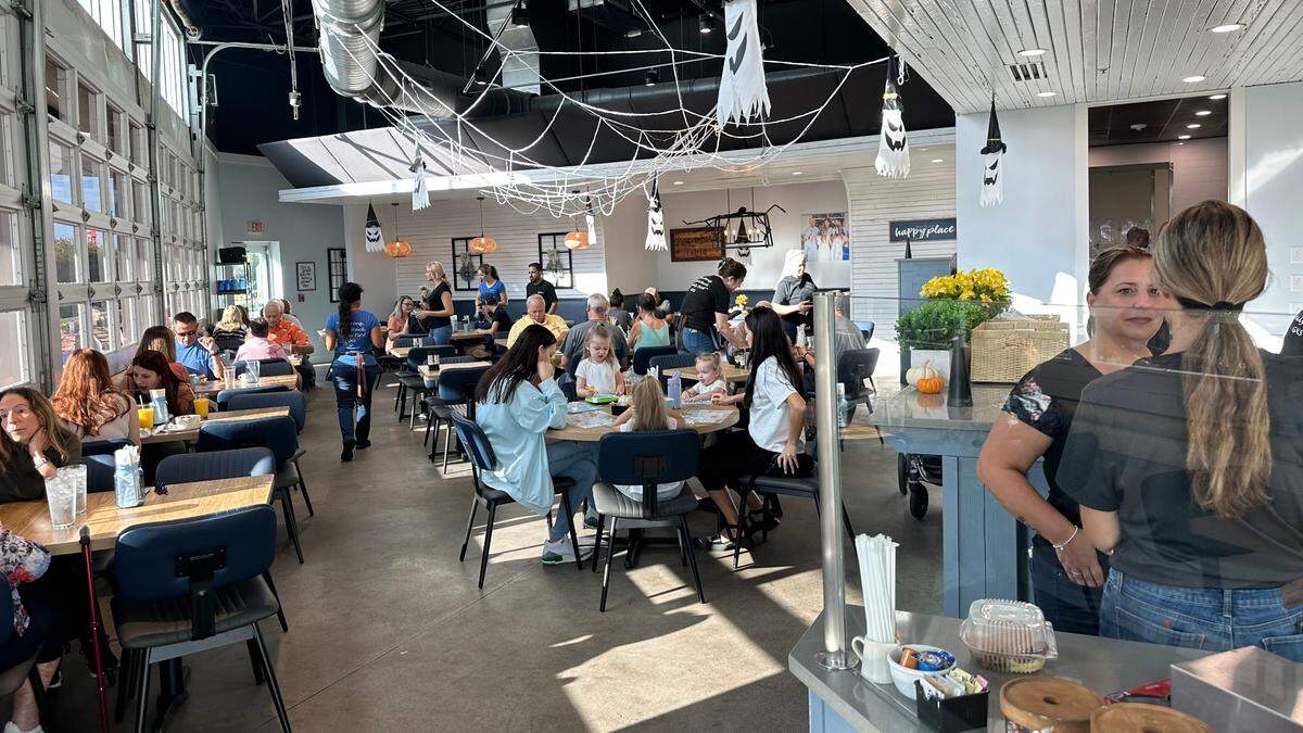 The Breakfast Company recently opened its newest restaurant at 8491 Cooper Creek Blvd. in The Shoppes at University Town Center.