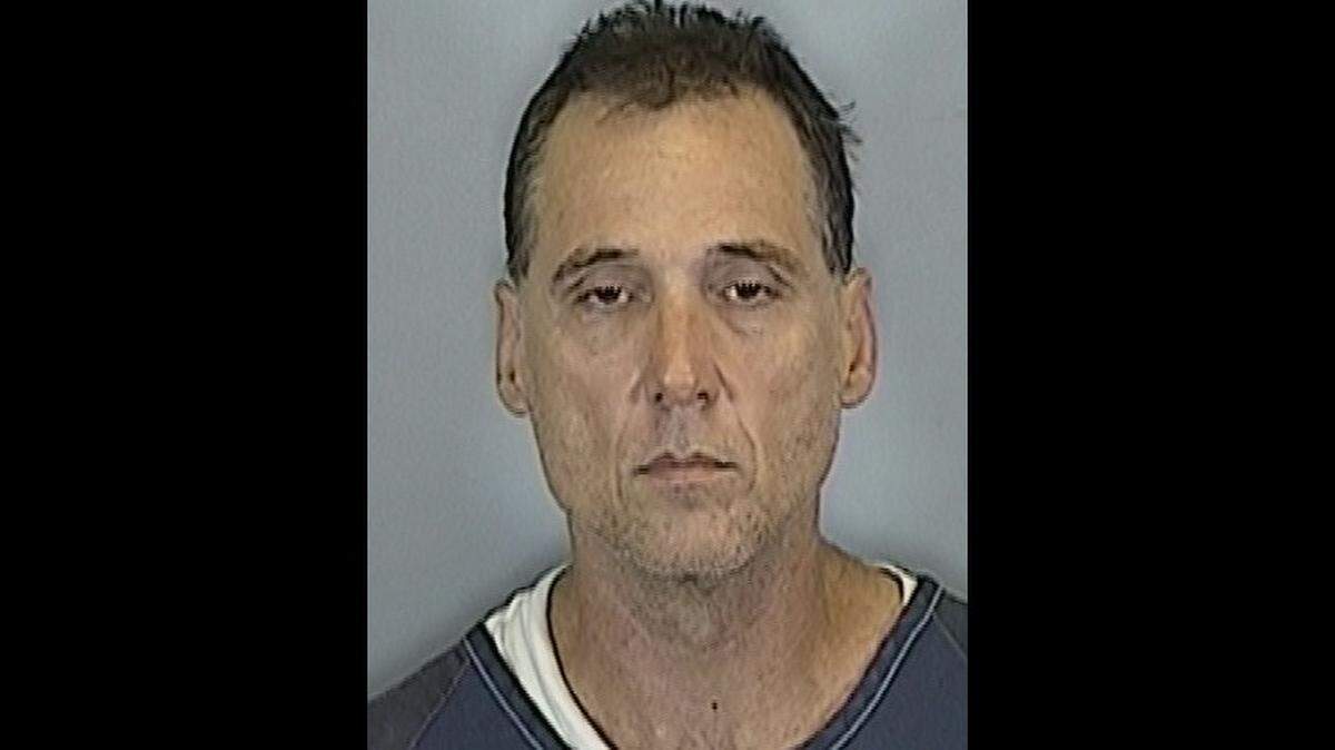 Brady Sprague, 50, was arrested on a warrant for robbery.