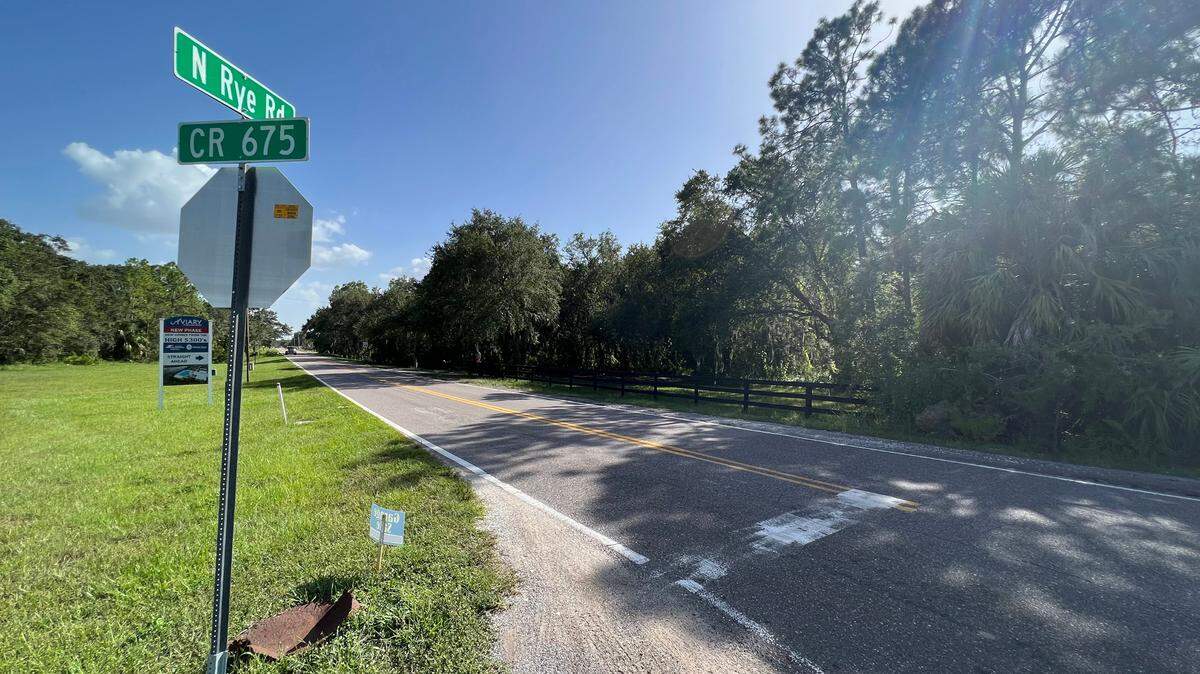 Working with Manatee County staff, Manatee County Commissioner James Satcher said he expects to see a traffic light go up at the intersection of Rye Road and C.R. 675 by February at the latest.
