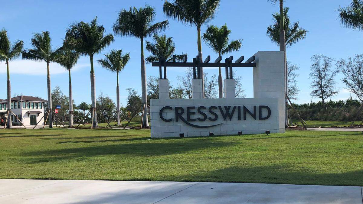 New neighborhoods like Cresswind, shown above, have helped propel Lakewood Ranch into the top spot for new home starts nationally.