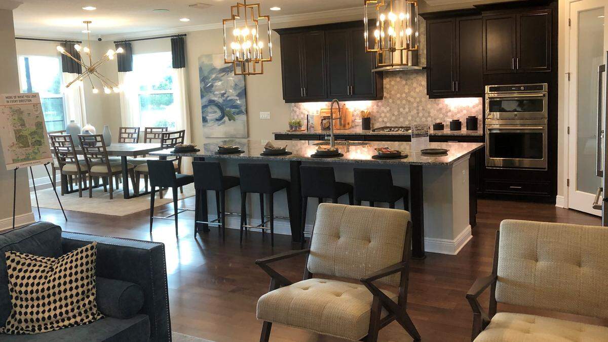 Woodleaf Hammock, featuring M/I Homes, opened in April at Lakewood Ranch. This is one of the home models that will be featured during this year’s Tour of Homes.