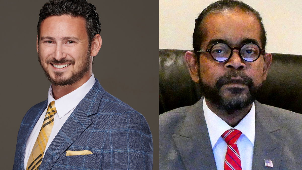 David Levin, left, ended his bid for Manatee County School Board District 2, while former Bradenton City Council member Harold Byrd Jr. has entered the race.
