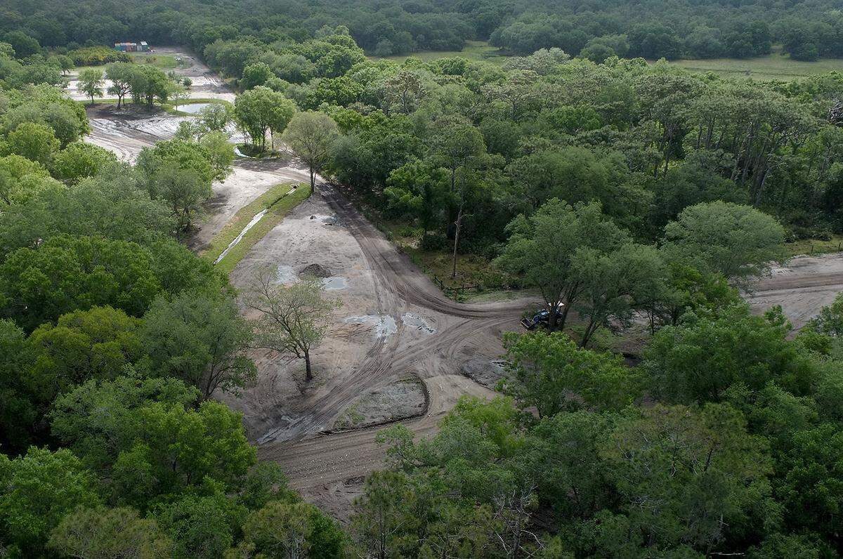 03/31/21--Land clearing and site development on land in Myakka to host a Medieval Fair has drawn ire from neighbors, a whistleblower, and others in the community.