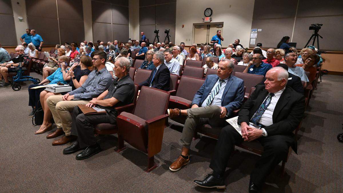 On August 13 a crowd attended a Bradenton City Council meeting where they approved ordinances that will increase density and height allowances for Westminster as the facility plans an expansion.