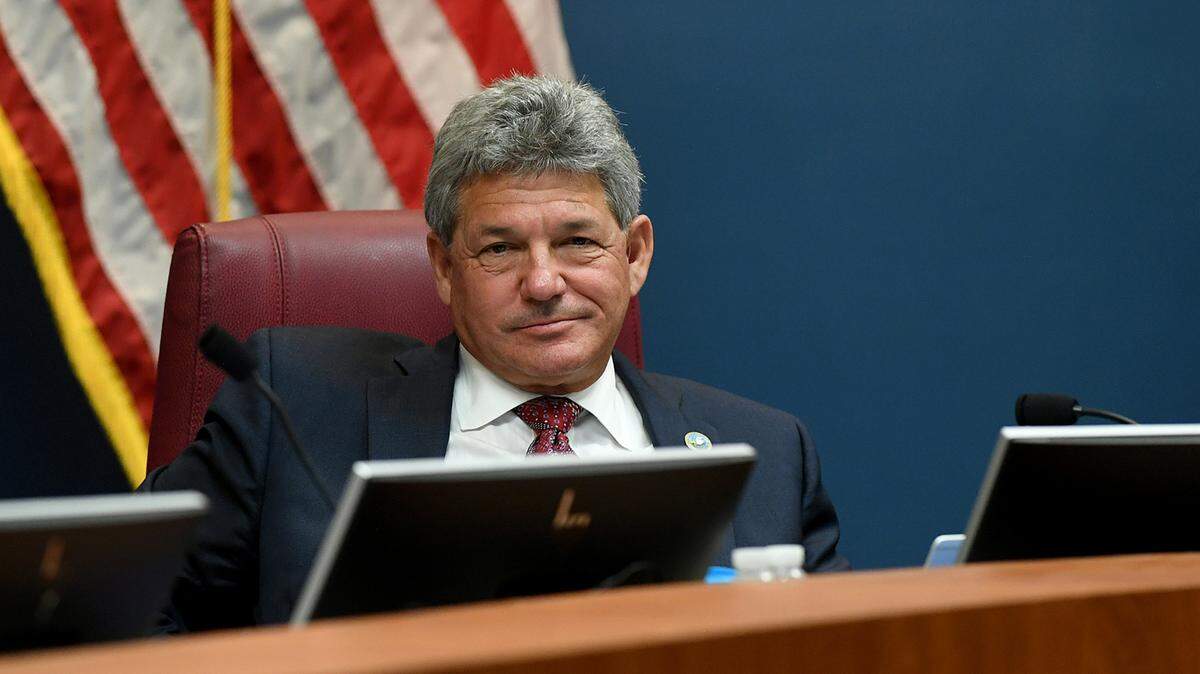 Former Manatee County Administrator Scott Hopes has been charged with three crimes, according to the State Attorney’s Office. Hopes is pictured in this May 2022 Bradenton Herald file photo.