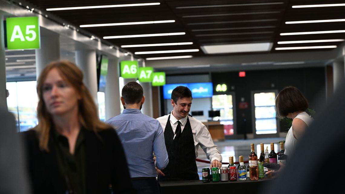 Guests had an opportunity to see Sarasota-Bradenton International Airport’s newest concourse during a VIP event Wednesday. Concourse A has it’s own TSA checkpoint and gates for Allegiant Air.