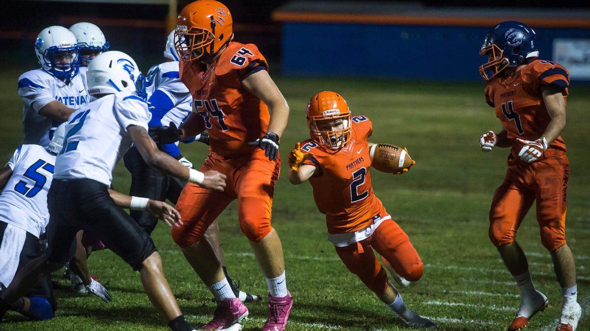 Bradenton Christian’s Joey Bivona had five touchdown receptions in 2017 and is expected to be a difference-maker for the Panthers this season.