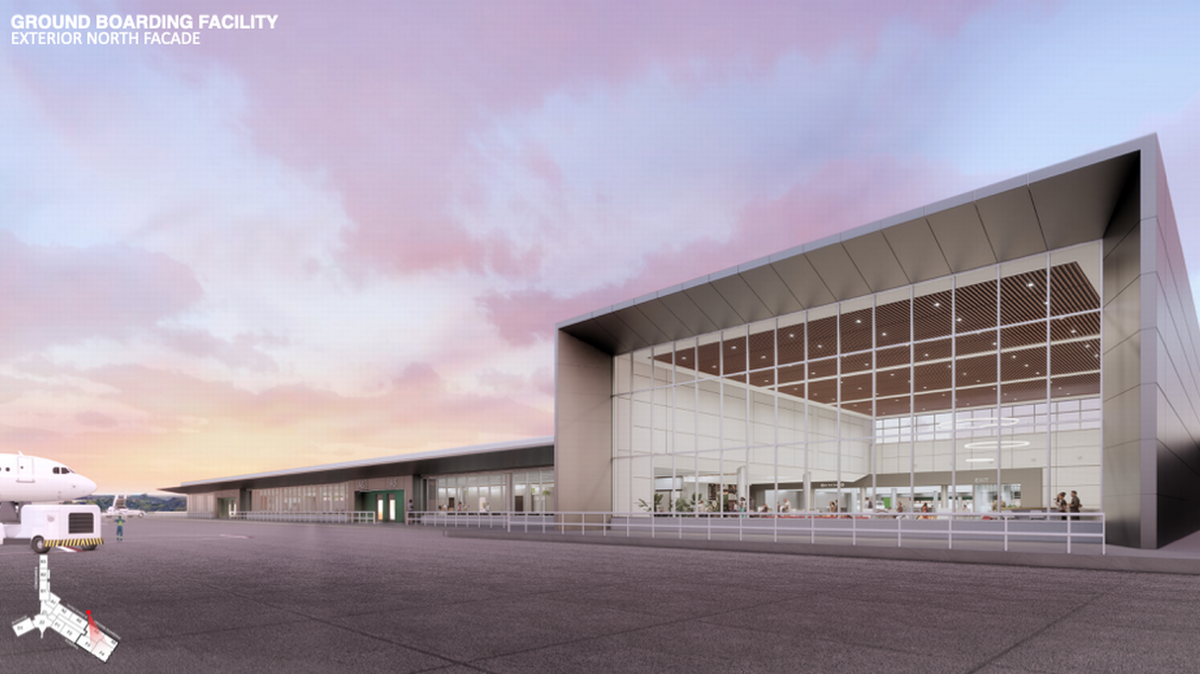 The planned ground boarding facility at Sarasota Bradenton International Airport is designed to help manager passenger growth at SRQ.