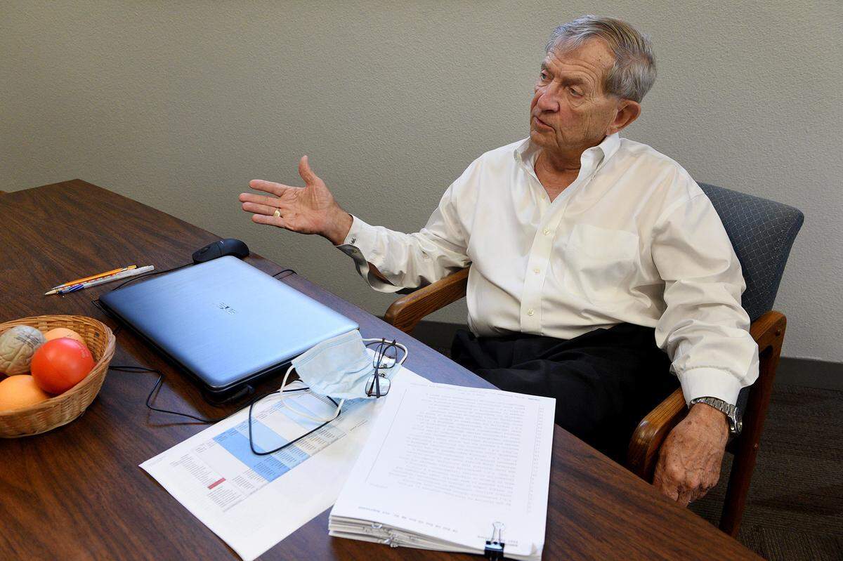 After Michael Bennett resigned as supervisor of elections on March 1, Manatee County is still without an elected elections official. Bennett is pictured in this 2021 Bradenton Herald file photo.