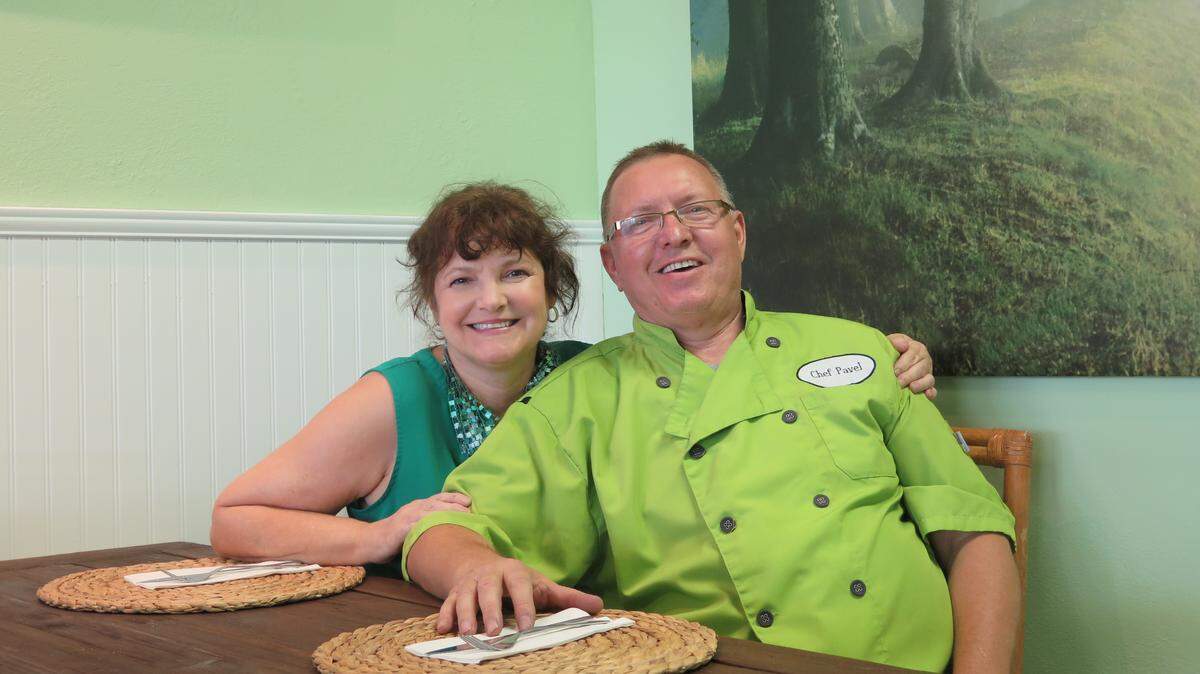 Tracy (left) and Pavel Hasenohrl are set to open Cremesh European Restaurant at 7232 Manatee Ave. W. in the Beachway Plaza on Friday. The couple has decades of restaurant experience under their belts.
