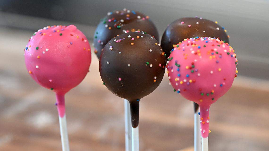 Cake pops at Ryan’s Coffee House in Parrish on Jan. 2, 2026.