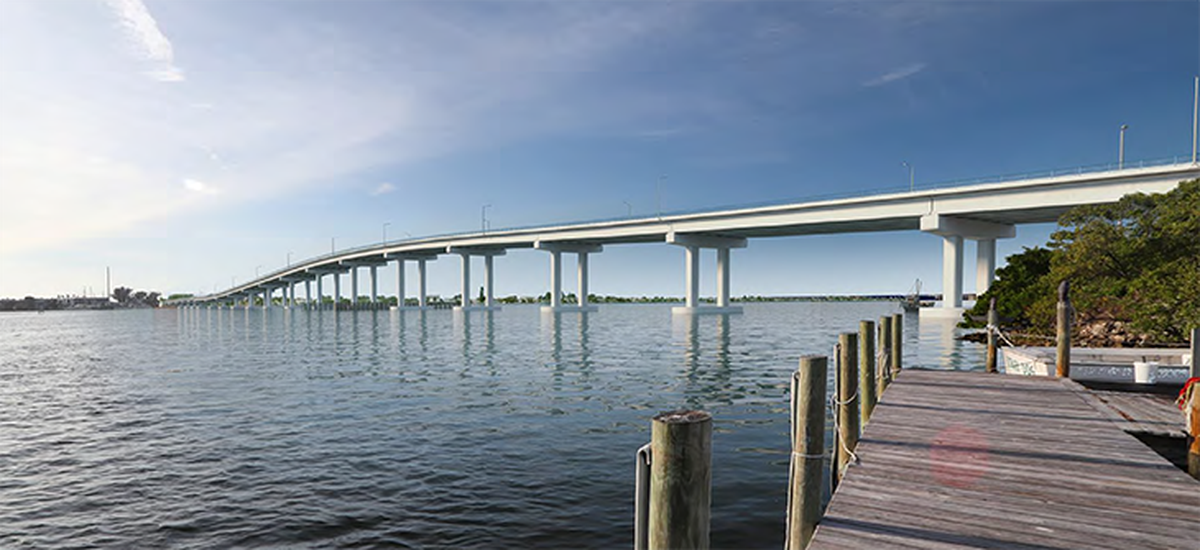 The Florida Department of Transportation is completing design plans for the future Cortez Bridge on State Road 684 in Manatee County. 