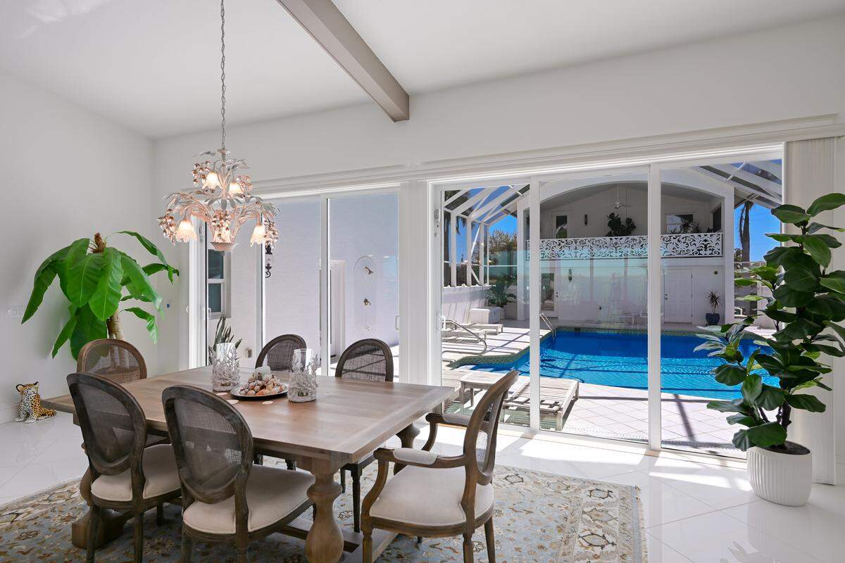 This mansion on Riverview Boulevard in Bradenton is under contract for $5,350,000. Almost 3/4 of an acre on the Manatee River, over 7600 square feet with a private guest house.