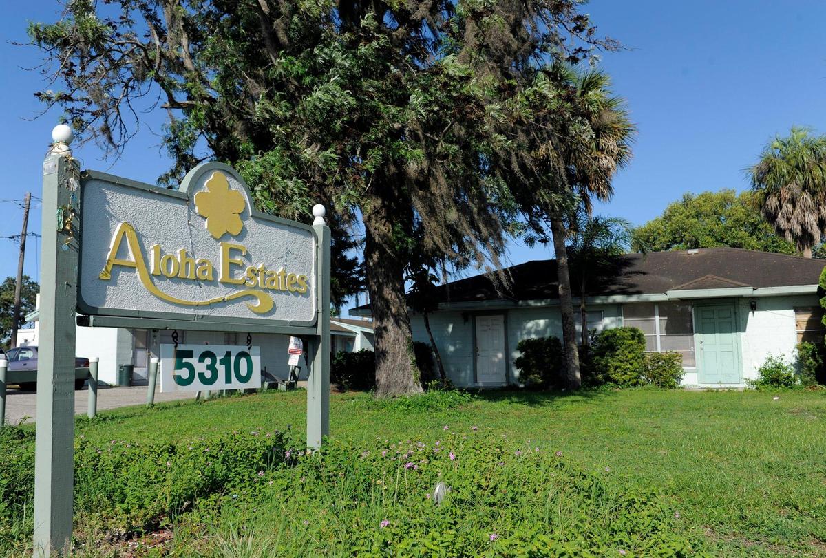 Aloha Estates Mobile Home Park at 5310 14th Street West in Bradenton, where the Manatee County Sheriff’s Office says a 5-year-old was lured by a man and sexually assaulted in July 2013.