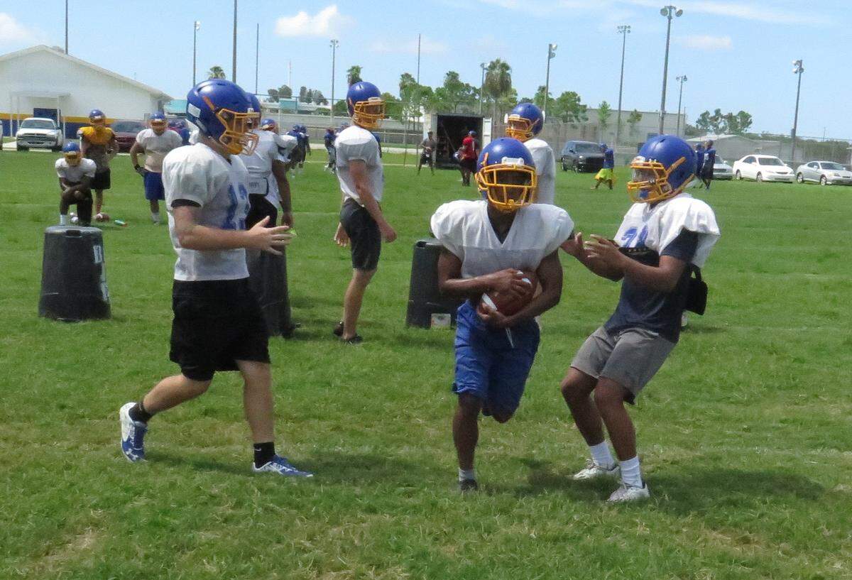 Bayshore struggled to score points last season, but coach John Biezuns feels the installation of a spread offense will help the Bruins.