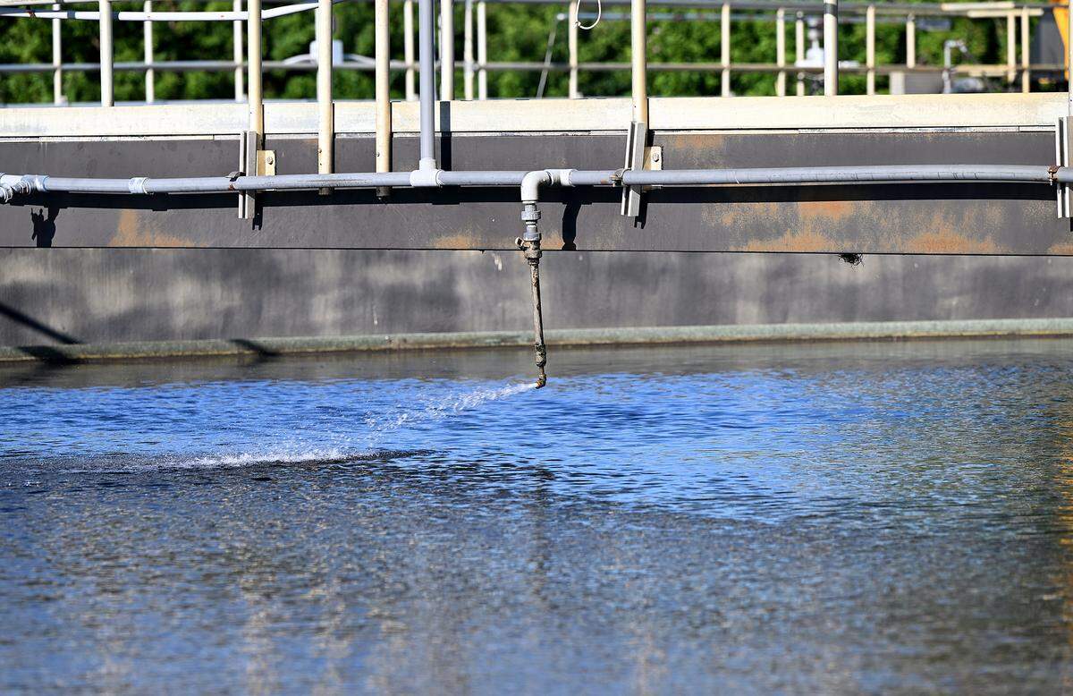 The City of Bradenton has been undergoing major upgrades to the water treatment plant with plans to have a new deep water injection well finished in 2028. An existing clarifier at the facility is shown here on Oct. 24, 2025.