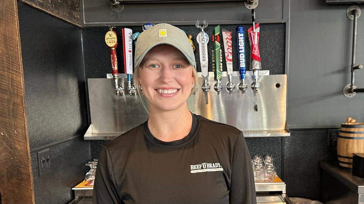 Ally Corleto has worked at the Braden River Beef O’Brady’s since 2014. The restaurant recently moved to 6581 State Road 70 E., Bradenton.