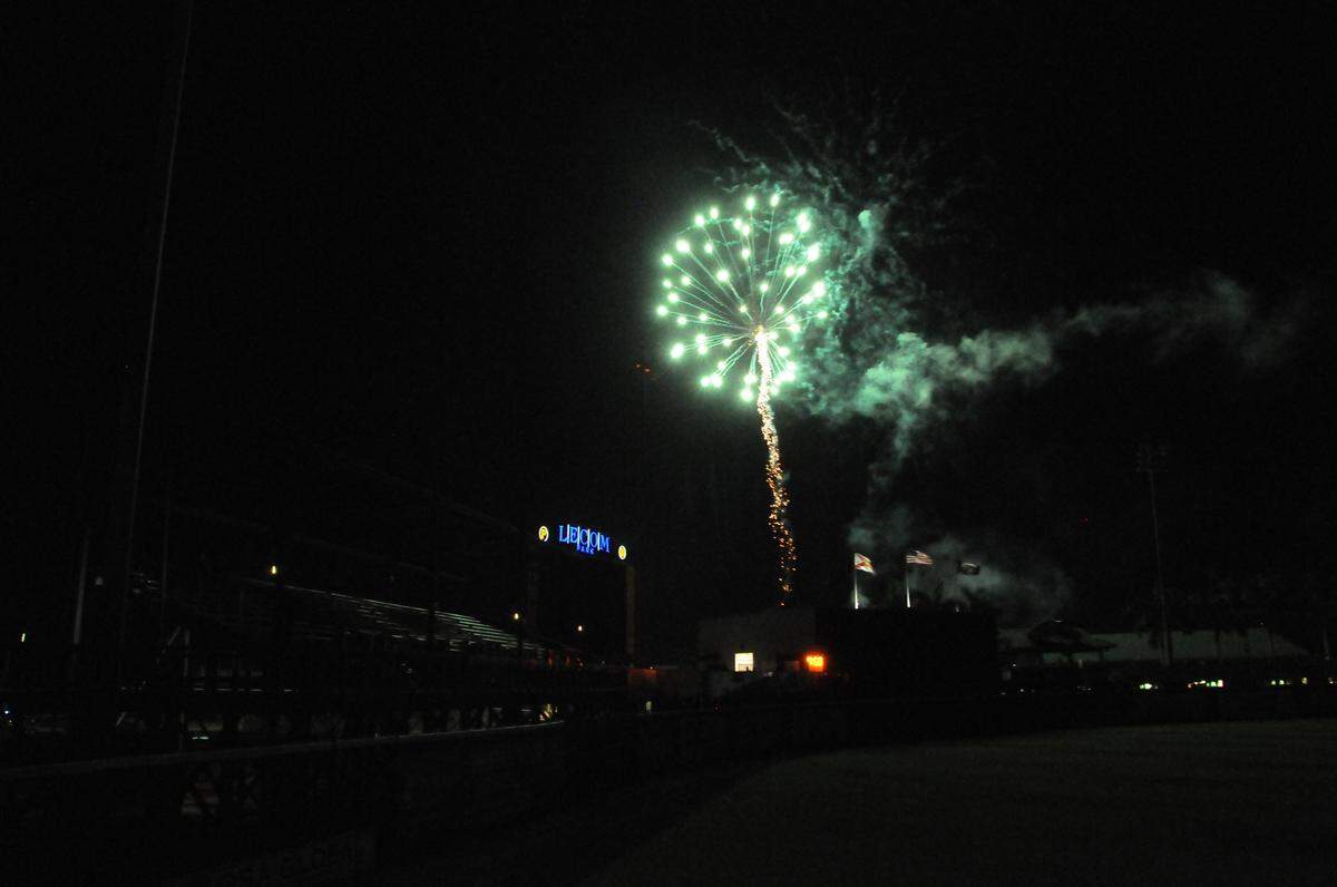 A night at the ballpark is always fun, and the Florida State League’s Bradenton Marauders keep things interesting with special offers and events at home games, including the occasional post-game fireworks display.