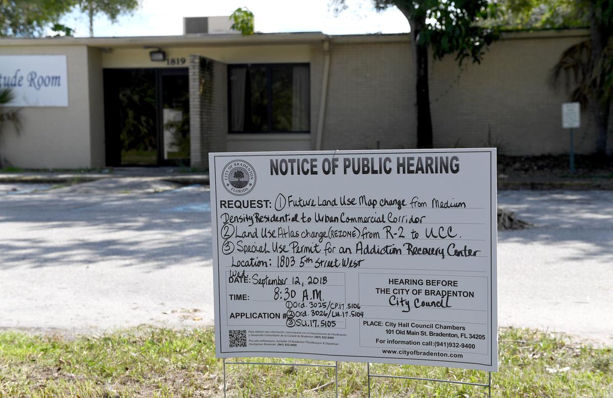 The city of Bradenton approved a proposal to build a new substance abuse recovery center, which will renovate the former, and now vacant original juvenile detention center. Some officials are concerned the proposal is contrary to the city’s goals in the area.