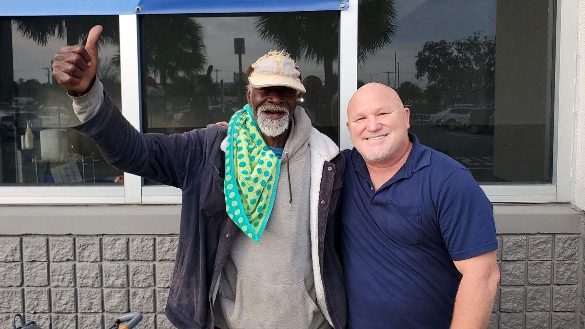 Emmanuel ‘Manny’ Fluker, Vietnam vet, was commonly seen on Main Street in downtown Bradenton. Fluker built a friendship with James. A. Smith over a period of two years. Fluker died on September 5, 2021, and will be laid to rest at the Sarasota National Cemetery.