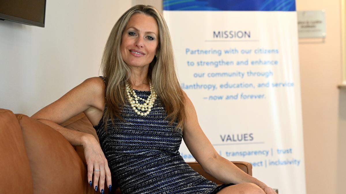 Veronica Thames, CEO of the Manatee Community Foundation