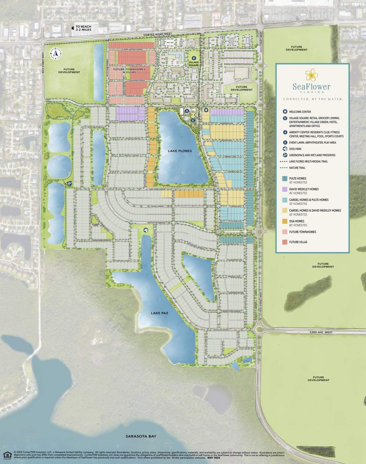 Phase one plan for SeaFlower site