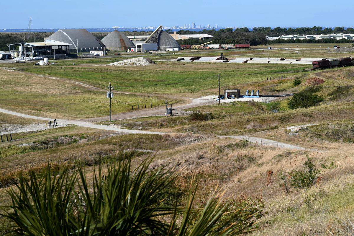 01/21/21--Piney Point, Manatee County’s biggest potential for environmental disaster, has become a chief concern for local officials. The 676-acre site sits on the edge of Tampa Bay, holding nearly 800 million gallons of water created as a byproduct of phosphate mining.