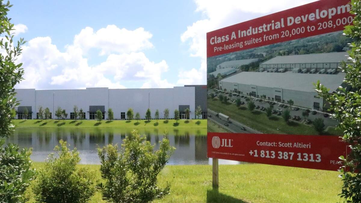 Crate and Barrel, a national retailer selling contemporary and modern furniture, housewares and decor, recently leased 30,000-square-feet of warehouse space in the new 301 Corporate Center at 5807 24th St. E., south of Bradenton, shown July 12, 2022.