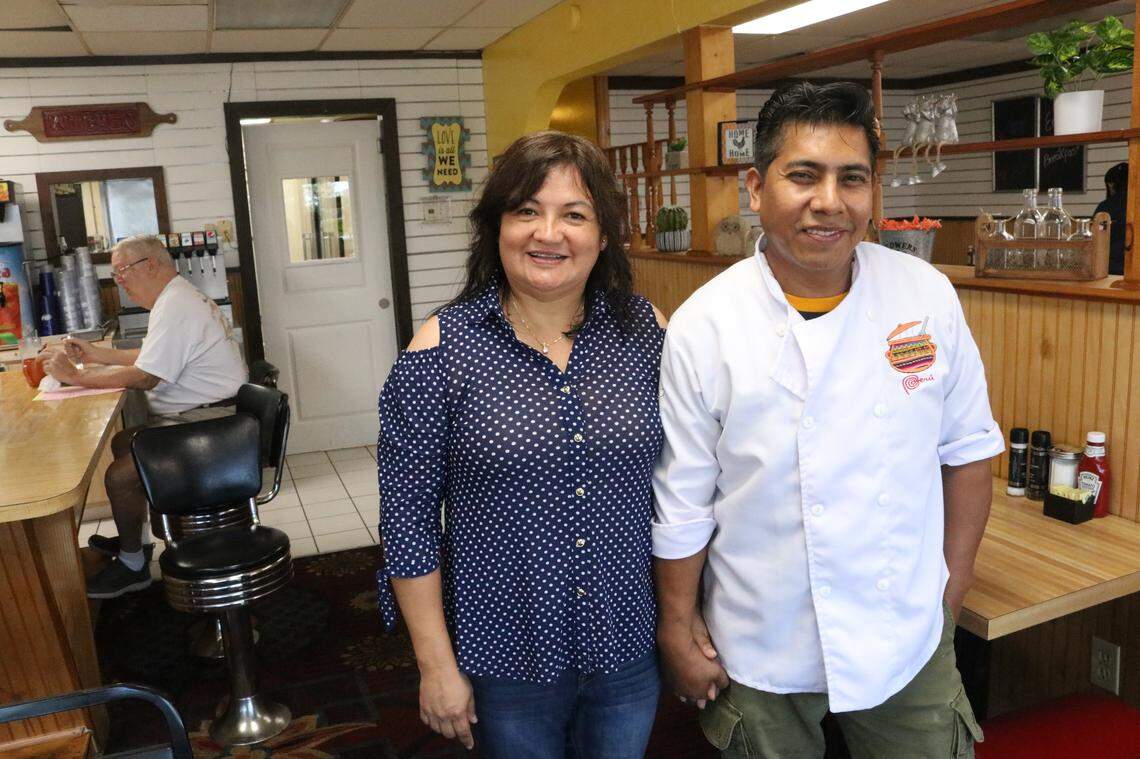 Caesar and Nancy Montes recently opened Caesar’s Breakfast Cafe at 1808 Cortez Road W., Bradenton, in the All Star Plaza.