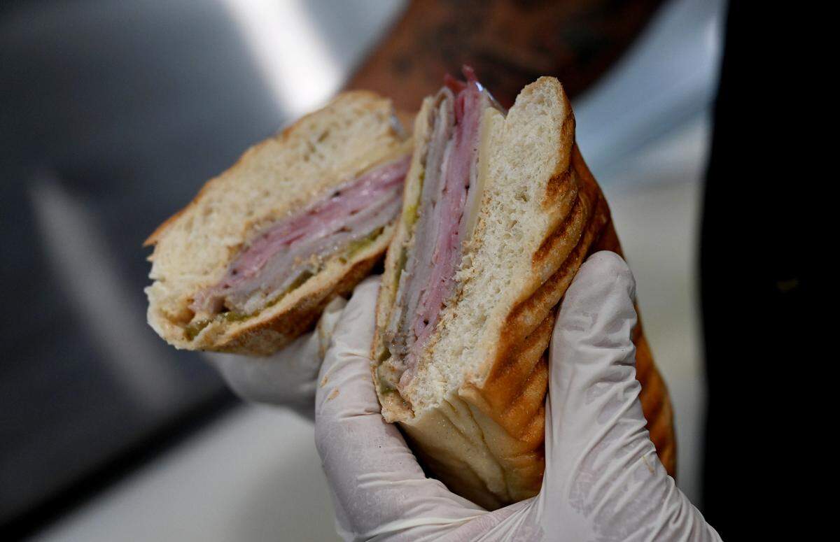 A freshly-made cuban sandwich at the Lakewood Ranch Deli.