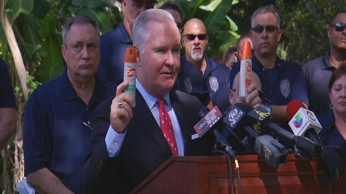 Tampa Mayor Bob Buckhorn held a news conference Monday to stress the city is not waiting to fight the Zika virus.