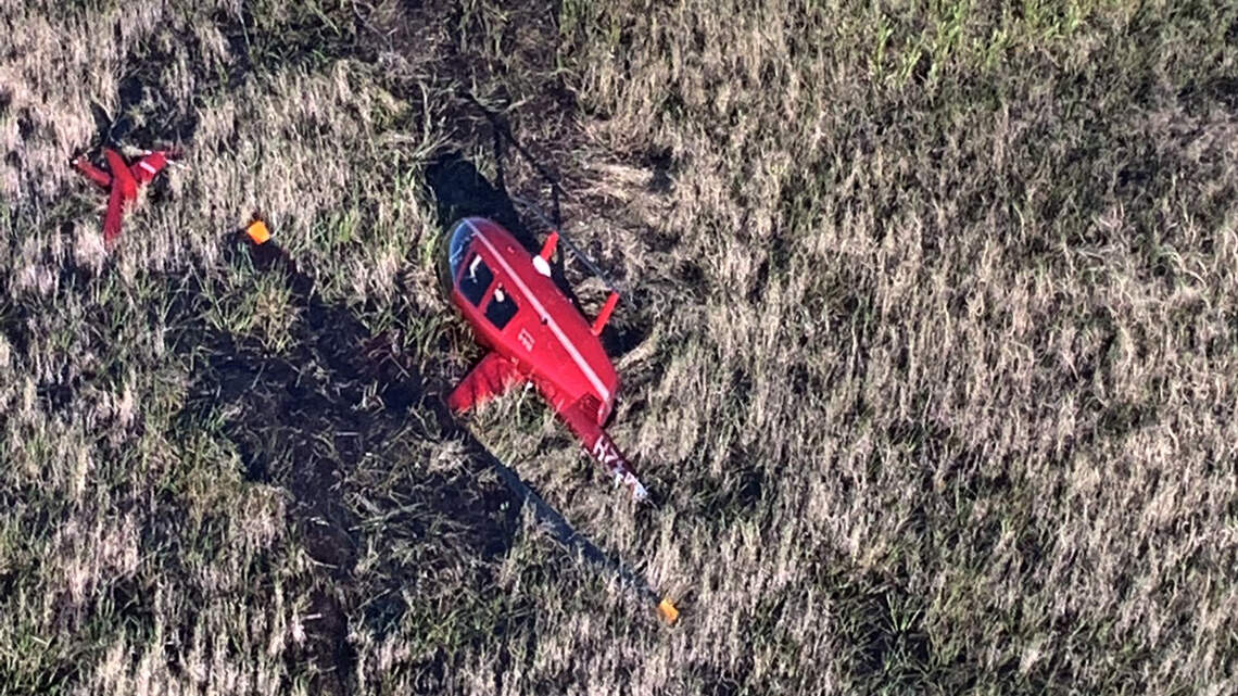 Helicopter crashes in Florida’s Myakka State Park near Sarasota, officials say