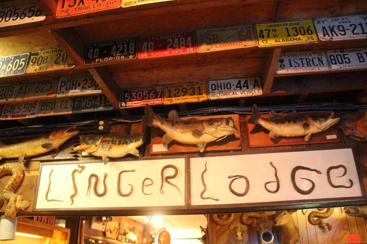 Linger Lodge is known for its eclectic, Old-Florida decor. The restaurant announced this week it is temporarily closing because of the COVID-19 pandemic.