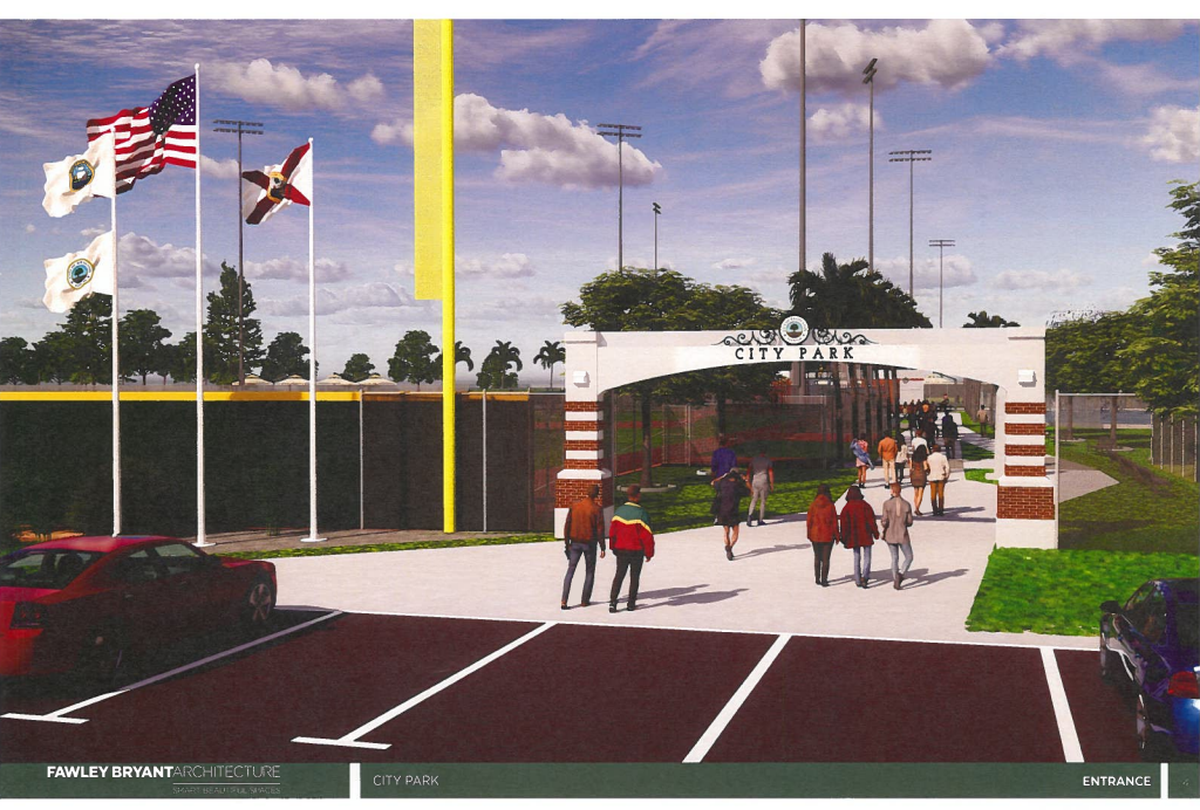Rendering of the City Park initiative