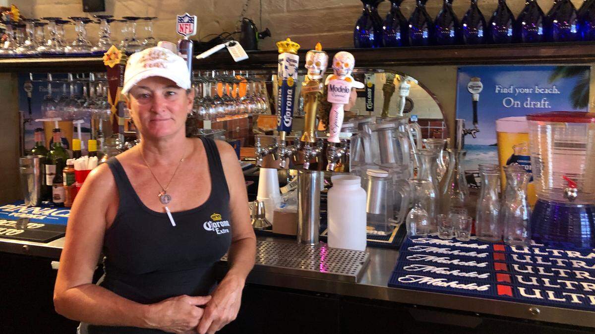 Cheryl Cruse operates Casa Maya Mexican Restaurant, 8126 Lakewood Ranch Main Street. About half of her customers choose outdoor dining.
