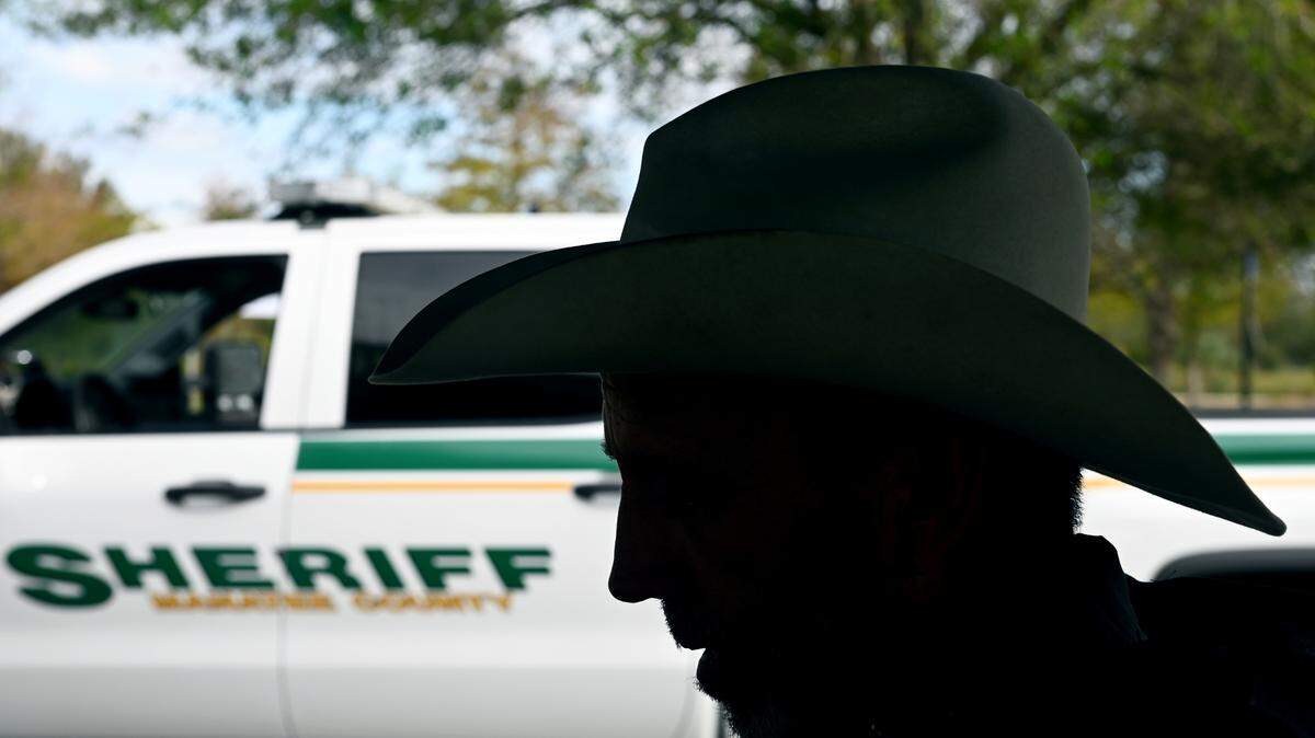Manatee County Sheriff’s Sgt. Rob Hendrickson is familiar face in Myakka, helping with animals and emergencies that arise. During Hurricane Ian, Hendrickson and his team stayed busy, answering 90 calls for service over three days.