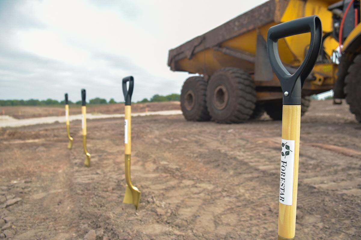 Forestar Group Inc. held a groundbreaking for Star Farms, a planned gated community at Lakewood Ranch, on March 23.&nbsp;