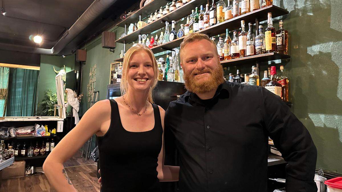 Bartender Dakota Booth and manager Richard Amato of Craftails Speakeasy, 436 12th St. W., Bradenton, aim to provide guests an elevated experience.