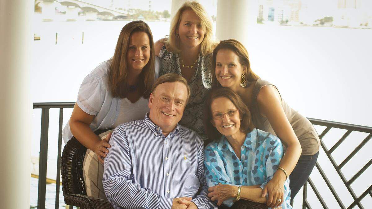 The Brian and Sheila Jellison Family Foundation’s $25 million gift to the&nbsp; Sarasota Memorial Healthcare Foundation is the largest donation in the healthcare foundation’s history. Brian Jellison was CEO of the Lakewood Ranch-based Roper Technologies. The Jellisons are shown with their daughters  Christie Jellison Mucha, Hilary Jellison Simonds and Michelle Jellison.