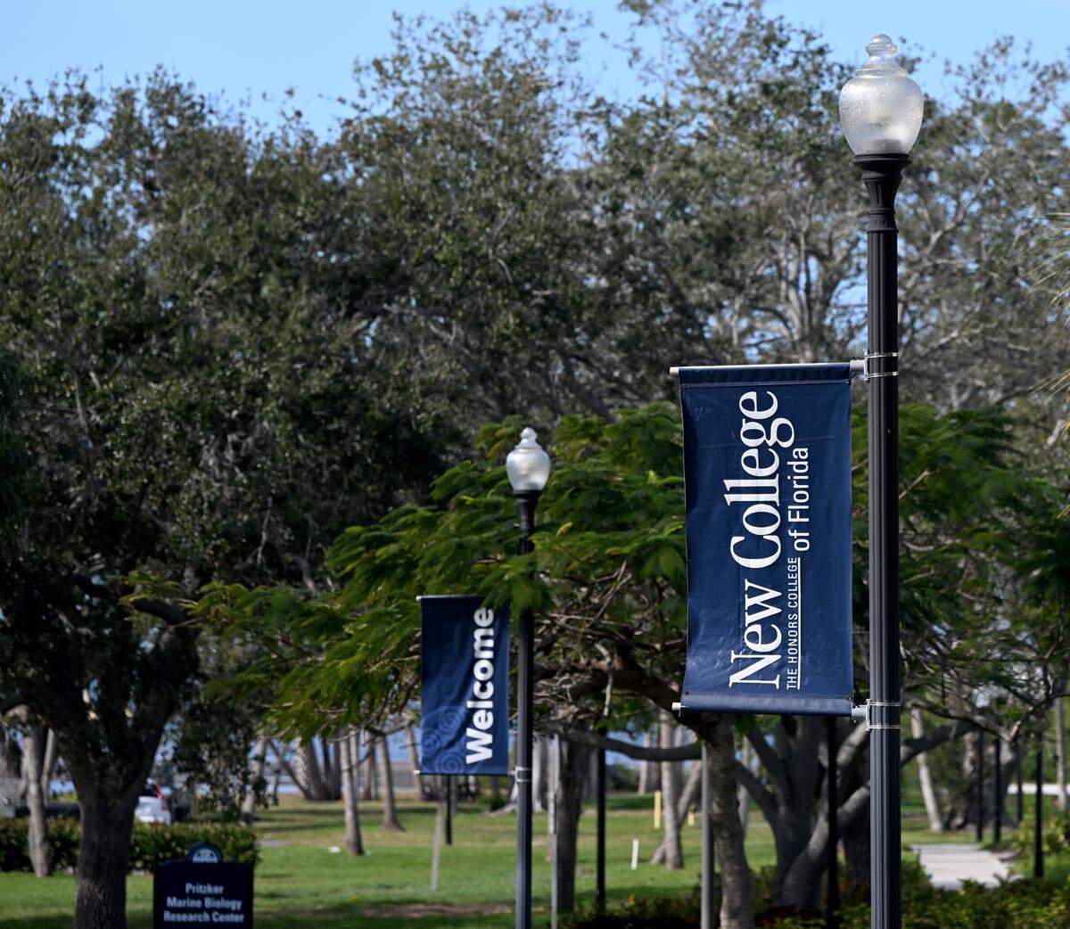 Gov. Ron DeSantis appointed College Football Hall of Fame coach and sportscaster Urban Meyer to fill a seat on the New College of Florida’s Board of Trustees. Part of the New College of Florida campus is pictured in this December 2025 Bradenton Herald file photo.