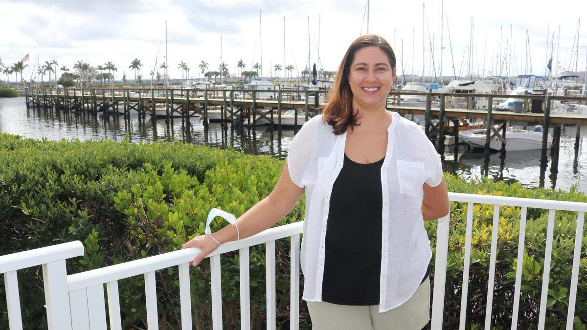2/15/2021--Cassandra Kelley has plans to renovate the deck at Mila’s on the River, 965 Riverside Drive, Palmetto, improving the river view, adding a long bar and more seating.
