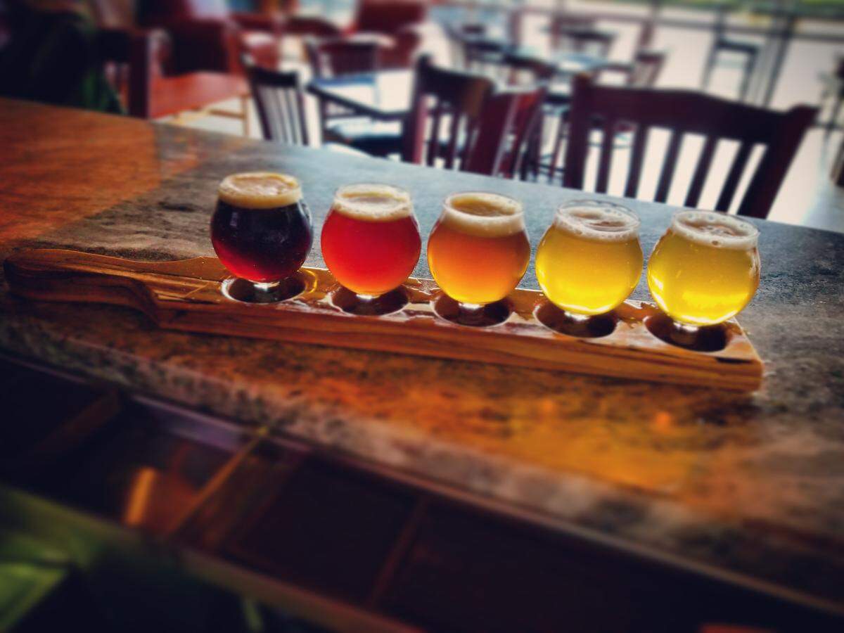 Try a bit of everything that Naughty Monk has to offer with a flight.
