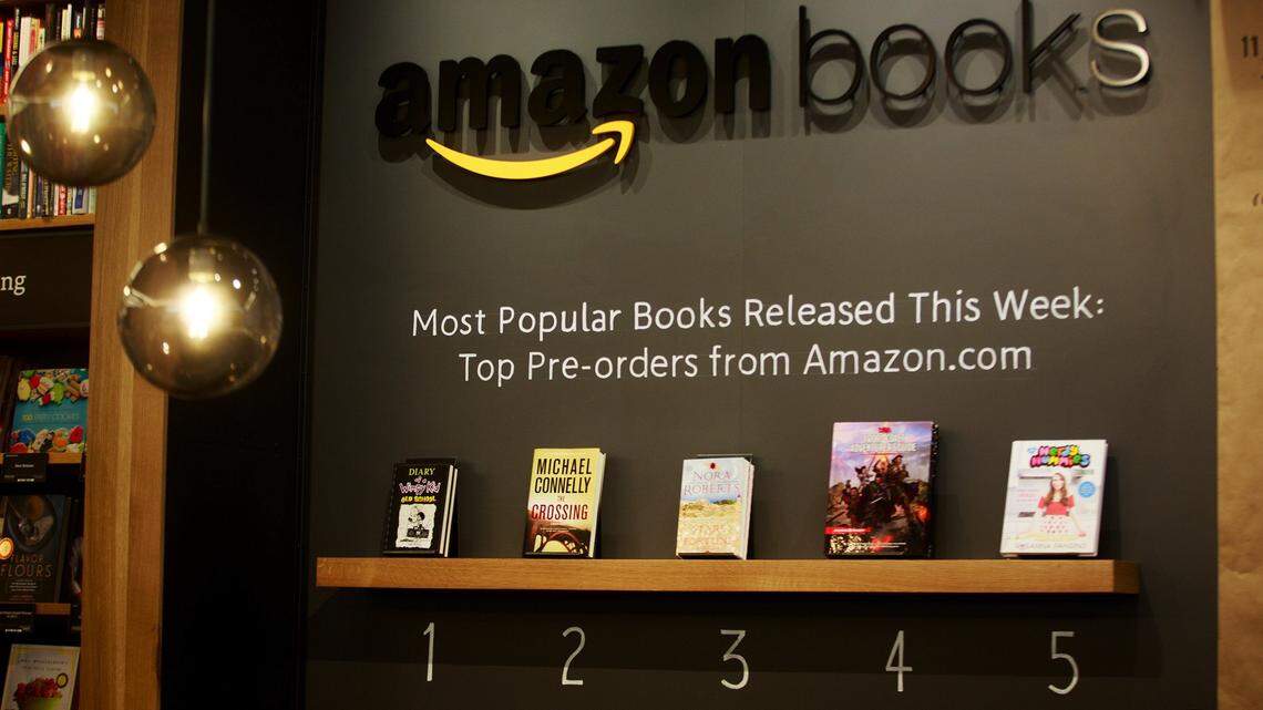 Amazon opens its first bookstore as extension of website 
