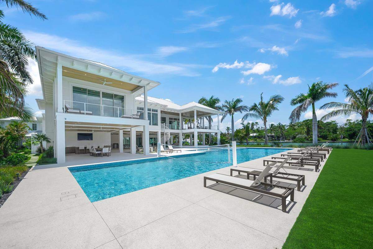 This waterfront ultra-luxury property on Longboat Key is on the market for nearly $26 million, listed by Coldwell Banker Realty.