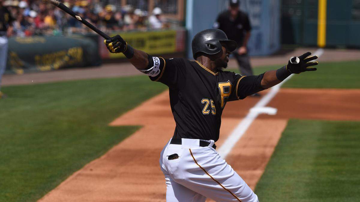Pirates' Gregory Polanco swings while up at bat during Friday's game against the Rays at McKechnie Field. 
 TIFFANY TOMPKINS/Bradenton Herald